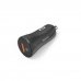Hama Cargador de Coche 19.5W - USB-A - Pantalla LED - Qualcomm 3.0 - Color Negro