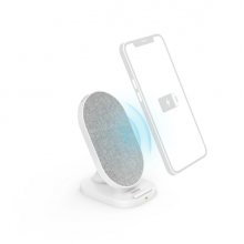 Hama QI-FC10S-Fab Cargador Inalambrico - Potencia 10W - USB-C - Indicador LED - Carga Rapida - Color Blanco