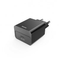 Hama Cargador de Pared - Potencia 20W - USB-C - Power Delivery - Color Negro