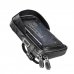 Hama Essential Funda Smartphone para Bicicleta/Moto - Repelente al Agua - Cremallera - Ancho Dispositivo hasta 8cm - Peso Max 200g - Manillares hasta 4cm - Nylon - 17.5x10cm - Color Negro