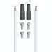Hama Essential Set de Conexion Satelital con 7 Piezas - Cable Coaxial de 20m - Conector F x4 - 2 Fundas de Proteccion Climatica - Apantallamiento 100dB
