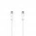 Hama Essential Cable Coaxial de Antena Macho/Hembra - Longitud 20m- Doble Blindaje - Apantallamiento 90dB - Impedancia 75Ohm - Color Blanco
