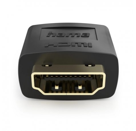 Hama Essential Adaptador HDMI 8K - Doble Hembra - Color Negro