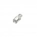 Hama Essential Adaptador de Conector F a Coaxial - Color Plata