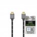 Hama Prime Cable HDMI 8K Macho - Longitud 2m - Certificado - Soporta eARC - Terminales Chapados en Oro - Ethernet - Velocidad hasta 48Gbps - Blindaje Completo - Color Gris