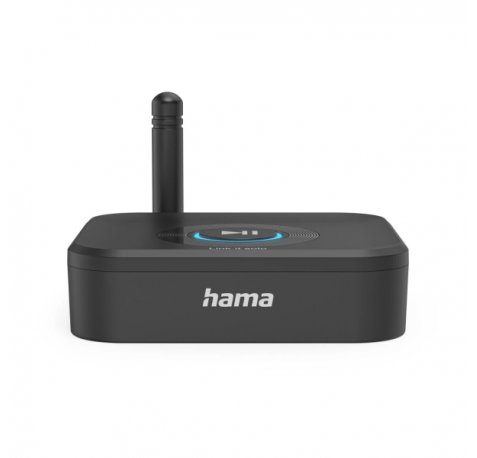 Hama Link It Solo Adaptador de Audio Bluetooth - USB-C - Rango de 50m - Jack 3.5mm Hembra - Color Negro