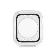 Hama Essential Protector de Pantalla para Apple Watch - 44mm - Vidrio de Seguridad - Proteccion 360Âº - Color Transparente