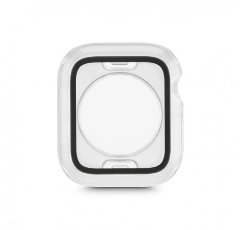 Hama Essential Protector de Pantalla para Apple Watch - 44mm - Vidrio de Seguridad - Proteccion 360Âº - Color Transparente