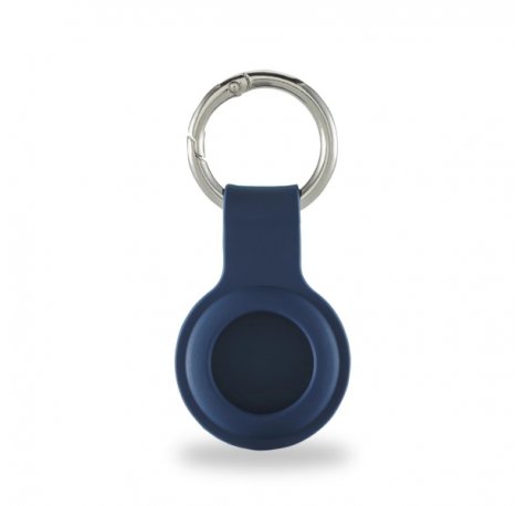Hama Essential Funda para AirTag - Silicona Antiadherente - Color Azul