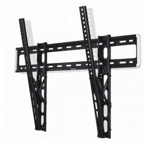 Hama Soporte Fijo de Pared para TV hasta 100" - Peso Max 75kg - Inclinable - VESA 800x600mm - Gestor de Cables - Nivel de Burbuja Integrado - Plantilla de Perforacion - Color Negro