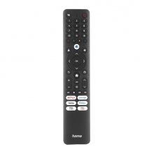 Hama Mando a Distancia para TV TCL - Alcance 10m - 45 Botones - Acceso Directo a Plataformas de Streaming - 4.2x21.5x1.5cm - Color Negro