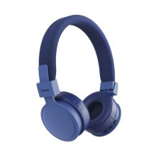 Hama Freedom Lit III Auriculares con Microfono Omnidireccional - Bluetooth - Plegable - Diadema Ajustable - Rango 10m - Asistente de Voz - Carga por USB-C - Color Azul