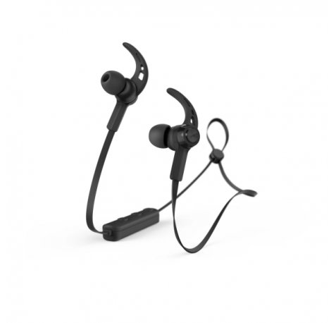 Hama Freedom Run II Auriculares Deportivos - Bluetooth - Rango 10m - Asistente de Voz - Color Negro