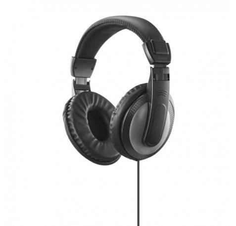 Hama Shelltv II Auriculares Supraaurales con Diadema - Cable 6m - Jack 3.5mm - Color Negro