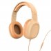 Hama Fun C Auriculares con Microfono Omnidireccional - Cable 1.2m - Diadema Ajustable - Almohadillas de Cuero - Color Naranja