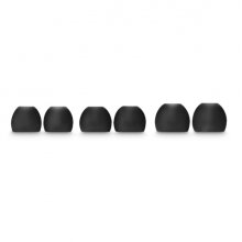 Hama Set de 6 Almohadillas de Repuesto - Silicona - Color Negro
