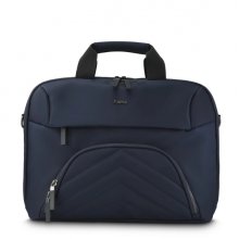 Hama Maletin para Portatiles hasta 16.2" - Poliester Reciclado - Bolsillo para Tablets hasta 12.9" - Interior Acolchado - 45x9x33cm - Color Azul Oscuro