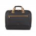 Hama Maletin para Portatiles hasta 14.1" - Poliester Reciclado - Capacidad 8L - Bolsillo Frontal - Interior Acolchado - 40x9x30cm - Color Negro
