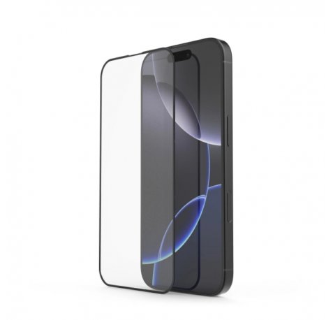 Hama Cristal Protector para iPhone 16 - Vidrio Templado - Antihuellas - Grado de Dureza 10H - Proteccion D3O - Color Transparente