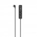 Hama Regleta Alimentacion con 5 Tomas - Potencia Maxima 3680W - Cable 1.4m - 2x Schuko - 2x USB-C - 1x USB-A - Interruptor de Encendido - Enchufe Schuko en Angulo - 5.3x4x22.5cm - Color Negro y Gris