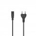 Hama Cable de Alimentacion CEE7/16 Macho - Hembra C7 - Longitud 1.5m - Seccion 0.75mm2 - Color Negro