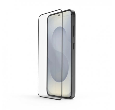 Hama Extreme Protect Protector de Pantalla para Samsung Galaxy S25 - Base de Montaje - Vidrio Templado - Antihuellas - Grado de Dureza 10H - Proteccion D3O - Color Transparente