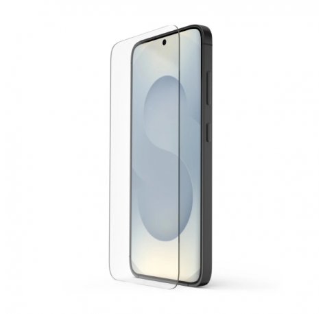 Hama Clear Protect Protector de Pantalla para Samsung Galaxy S25 Edge - Antihuellas - Vidrio de Seguridad - Grado de Dureza 9H - Color Transparente