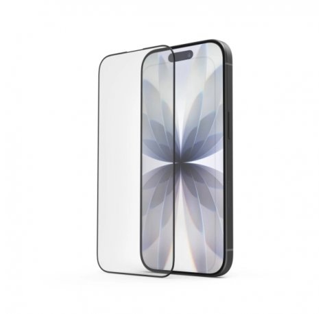 Hama Extreme Protect Protector de Pantalla para iPhone 17 - Vidrio Templado - Antihuellas - Base de Montaje - Grado de Dureza 10H - Proteccion D3O - Color Transparente