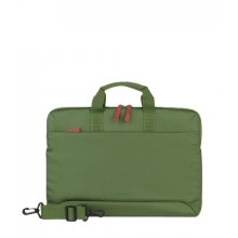 Tucano Smilza Maletin Portatil 15,6" - TamaÃ±o Slim - Sistema Anti-Choques - Mango Doble - Color Verde