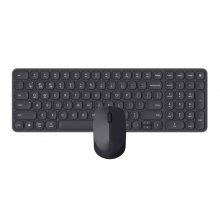 Rapoo 9310M Pack Teclado Ultrafino + Raton Inalambricos - Bluetooth y 2.4GHz -  Raton 2400 DPI - Autonomia hasta 12 Meses - Color Negro
