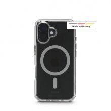 Hama Extreme Protect Funda para iPhone 17 - Magnetico - Antideslizante - Policarbonato - Proteccion D3O - Bordes Elevados - Color Transparente