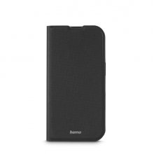Hama Daily Protect Funda para iPhone 17 - Antideslizante - Cierre Magnetico - Antihuellas - Poliuretano Termoplastico - Funcion de Soporte - Color Negro