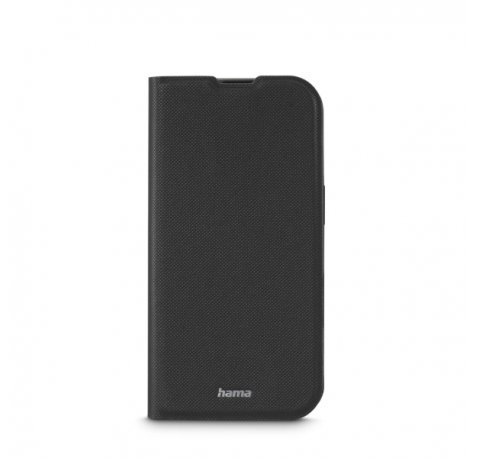 Hama Daily Protect Funda para iPhone 17 - Antideslizante - Cierre Magnetico - Antihuellas - Poliuretano Termoplastico - Funcion de Soporte - Color Negro