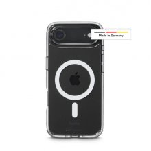 Hama Extreme Protect Funda para iPhone Air - Magnetico - Antideslizante - Policarbonato - Proteccion D3O - Bordes Elevados - Color Transparente
