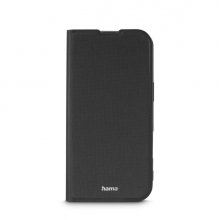 Hama Daily Protect Funda para iPhone Air - Antideslizante - Cierre Magnetico - Antihuellas - Poliuretano Termoplastico - Funcion de Soporte - Color Negro