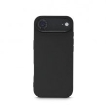 Hama Fantastic Feel Funda para iPhone Air - Antiadherente Anti-Suciedad - Poliuretano Termoplastico - Bordes Elevados - Color Negro
