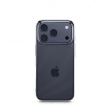 Hama Slim Protect Funda para iPhone 17 Pro - Antiamarilleo - Policarbonato - Bordes Elevados - Color Transparente