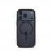 Hama Frame Protect Funda para iPhone 17 Pro - Antideslizante - Magnetico - Policarbonato y Poliuretano Termoplastico - Bordes Elevados - Color Negro y Transparente
