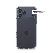 Hama Extreme Protect Funda para iPhone 17 Pro Max - Antideslizante - Policarbonato - Proteccion D3O - Bordes Elevados - Color Transparente