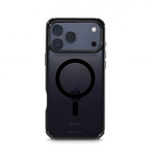 Hama Extreme Protect Funda para iPhone 17 Pro Max - Magnetico - Antideslizante - Policarbonato - Proteccion D3O - Bordes Elevados - Color Negro