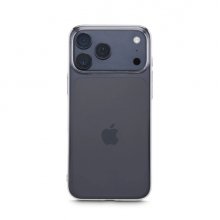 Hama Slimp Protect Funda para iPhone 17 Pro Max - Policarbonato - Bordes Elevados - Color Transparente
