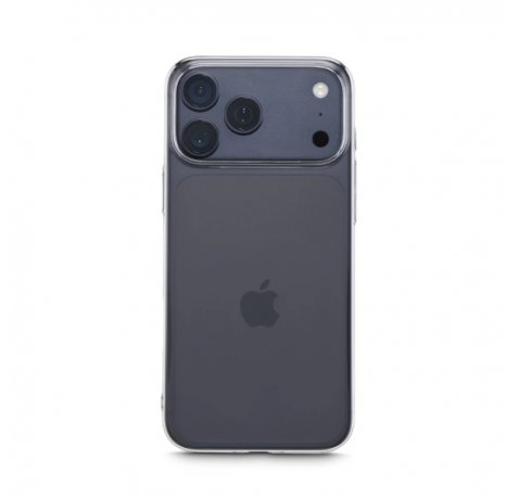 Hama Slimp Protect Funda para iPhone 17 Pro Max - Policarbonato - Bordes Elevados - Color Transparente