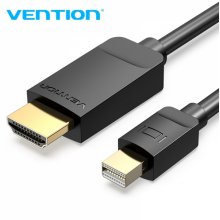 Vention Cable Mini DP Macho a HDMI Macho 1.4 - 1.5m - Color Negro