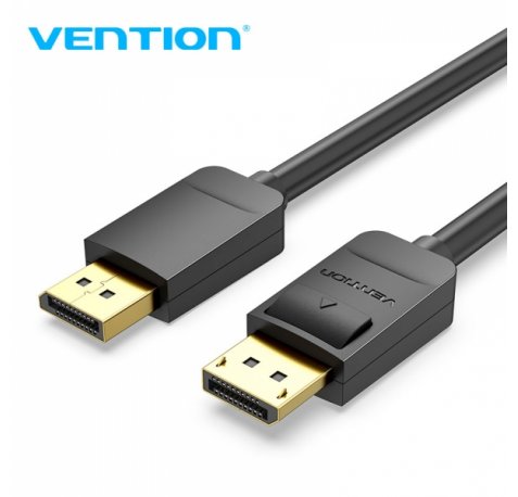 Vention Cable Displayport Macho a Displayport Macho 1.2 4K - 1.5m - Color Negro