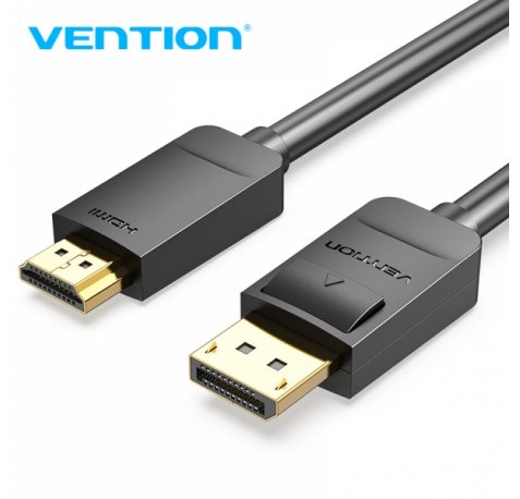 Vention Conversor Displayport Macho a HDMI Macho - 1.5m - Color Negro