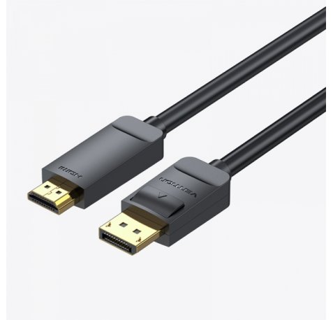 Vention Cable Conversor DisplayPort Macho a HDMI Macho 4K - 1m - Color Negro