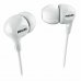 Philips Auriculares Intraurales con Cable - Jack 3.5mm - Microfono Integrado - Aislamiento Pasivo del Ruido - Boton Multifuncion - Color Blanco