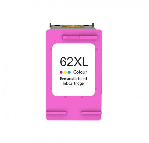 HP 62XL Color | Cartucho de tinta compatible - reemplaza