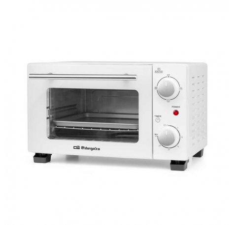 Orbegozo HO 975 Horno Electrico Multifuncion - Potente y Versatil - Ideal para Asar - Gratinar y Calentar - con Capacidad de 10 Litros y Temporizador de 30 Minutos