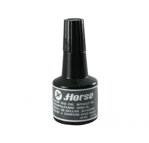 Horse Tinta para Tampones - Frascos de 30cl - Color Negro